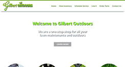 Desktop Screenshot of gilbertoutdoors.com