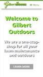 Mobile Screenshot of gilbertoutdoors.com